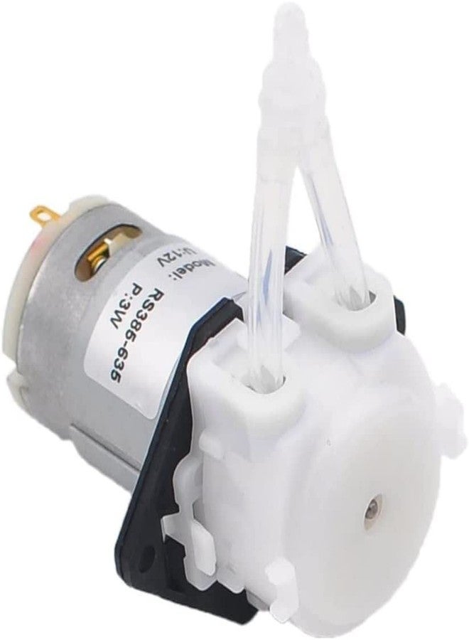 REES52 12V DC DIY Peristaltic Liquid Pump Dosing Pump Peristaltic Pump for Aquarium Laboratory Analytical Pump 2mm ID x 4mm OD 5-40 ml/min - Image 1